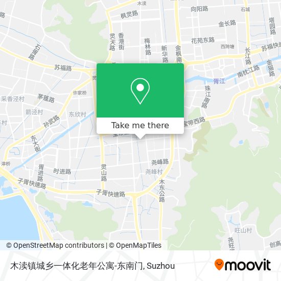 木渎镇城乡一体化老年公寓-东南门 map