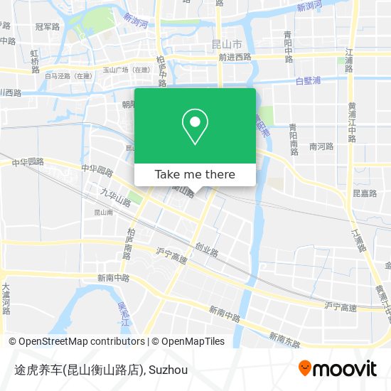 途虎养车(昆山衡山路店) map