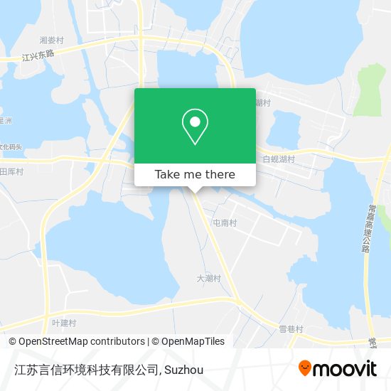 江苏言信环境科技有限公司 map