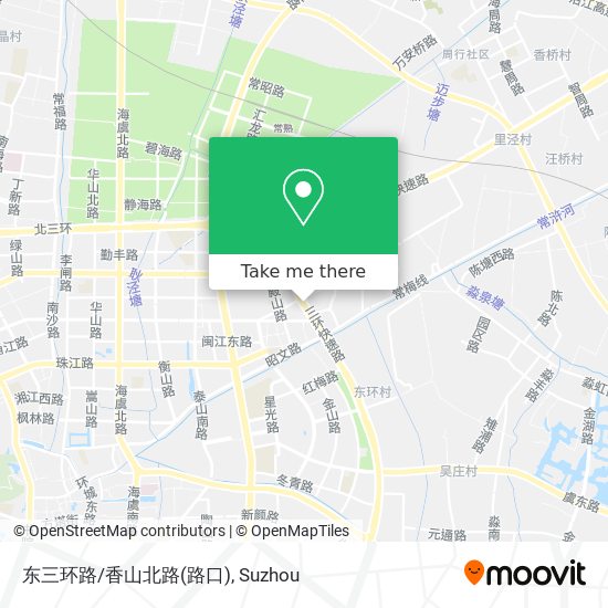 东三环路/香山北路(路口) map