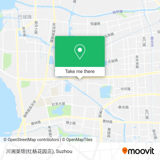川湘菜馆(红杨花园店) map