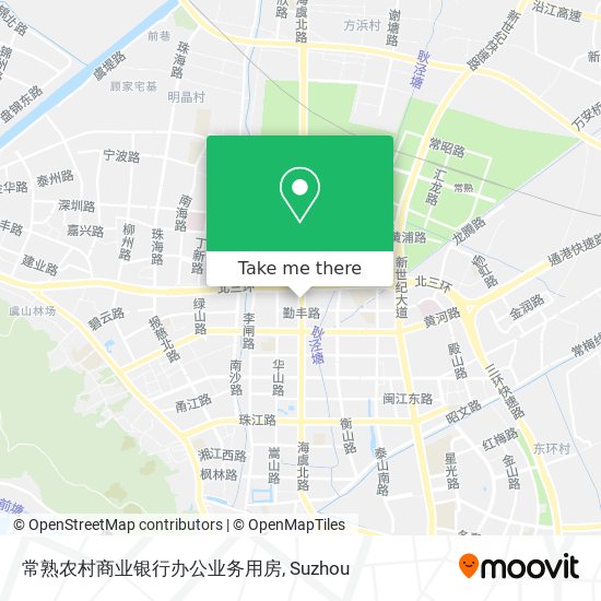 常熟农村商业银行办公业务用房 map