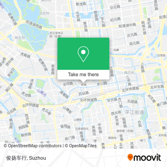 俊扬车行 map