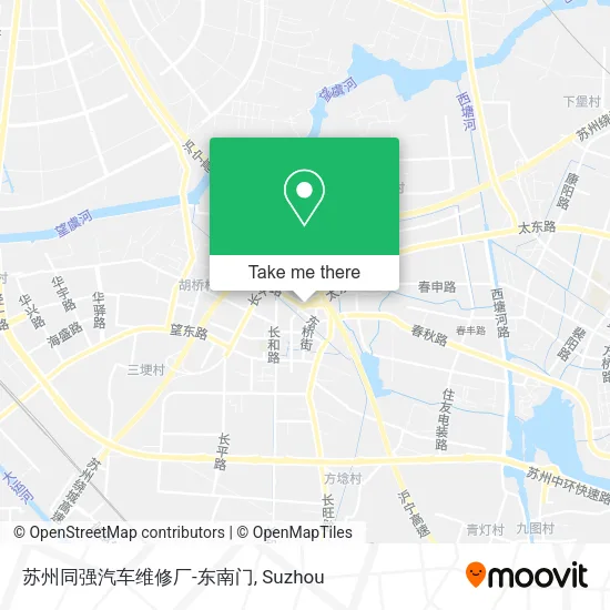 苏州同强汽车维修厂-东南门 map