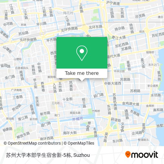 苏州大学本部学生宿舍新-5栋 map