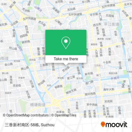 三香新村南区-58栋 map