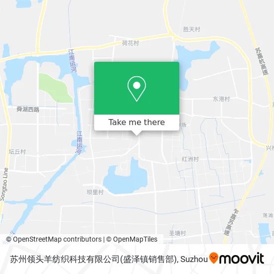 苏州领头羊纺织科技有限公司(盛泽镇销售部) map
