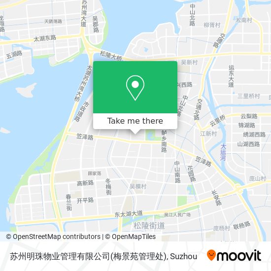 苏州明珠物业管理有限公司(梅景苑管理处) map