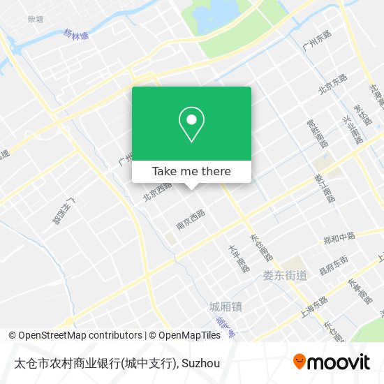 太仓市农村商业银行(城中支行) map