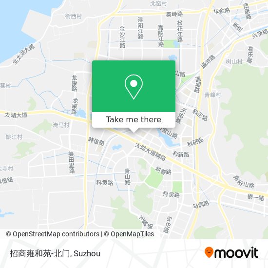 招商雍和苑-北门 map