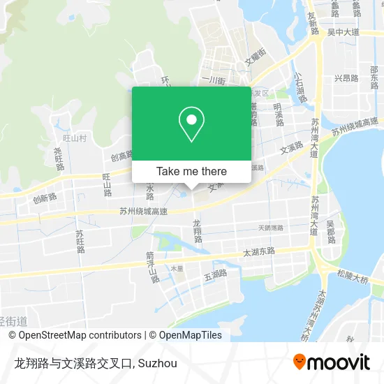 龙翔路与文溪路交叉口 map