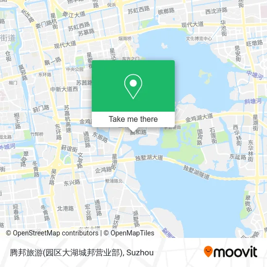 腾邦旅游(园区大湖城邦营业部) map