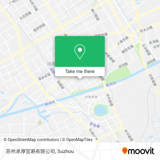 苏州承厚贸易有限公司 map