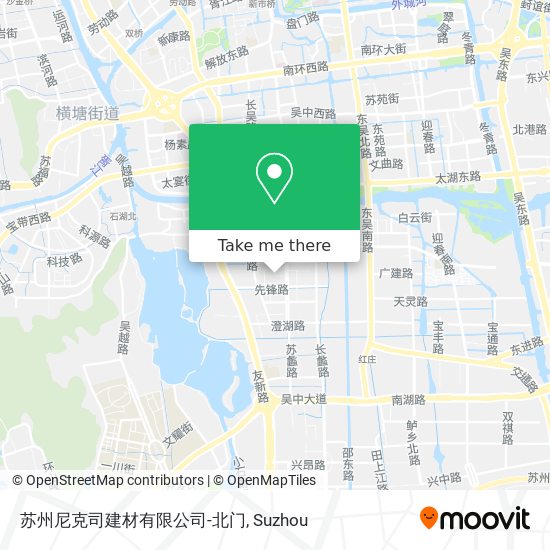 苏州尼克司建材有限公司-北门 map