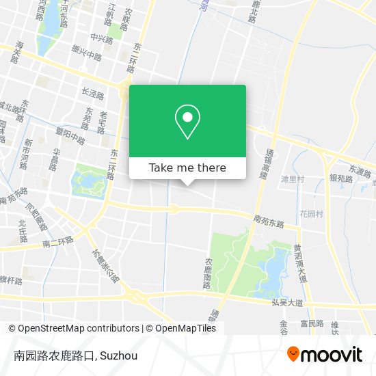 南园路农鹿路口 map