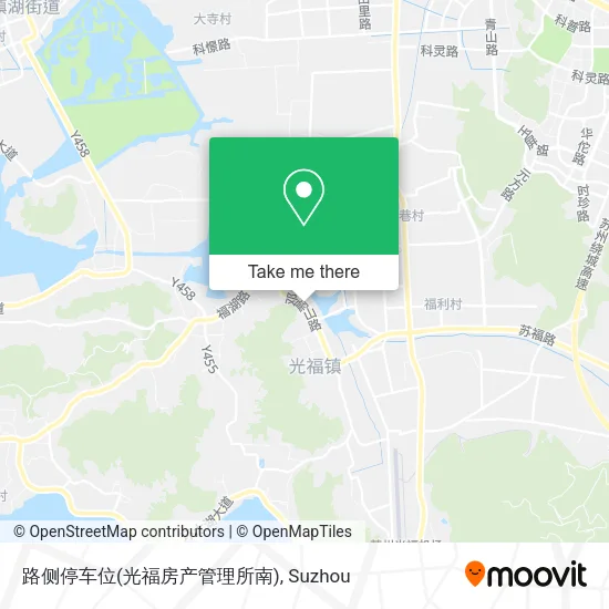 路侧停车位(光福房产管理所南) map