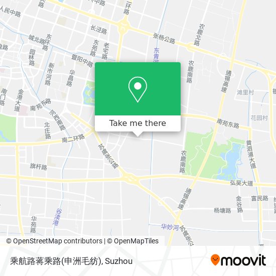 乘航路蒋乘路(申洲毛纺) map