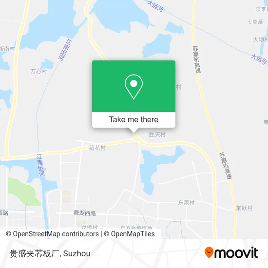 贵盛夹芯板厂 map