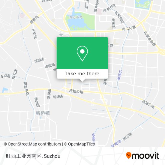 旺西工业园南区 map
