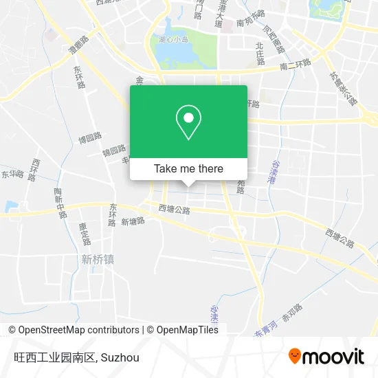 旺西工业园南区 map