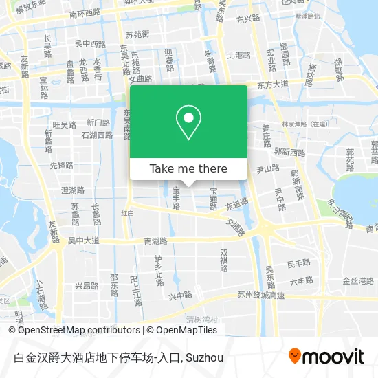 白金汉爵大酒店地下停车场-入口 map