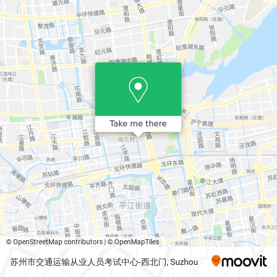 苏州市交通运输从业人员考试中心-西北门 map