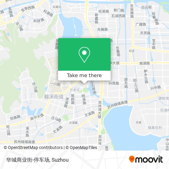 华城商业街-停车场 map