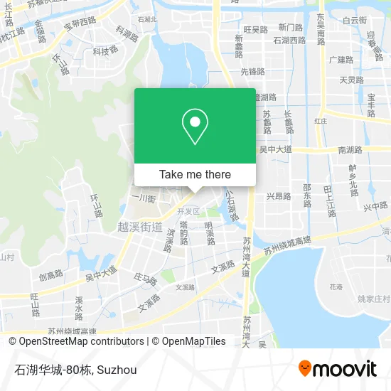 石湖华城-80栋 map