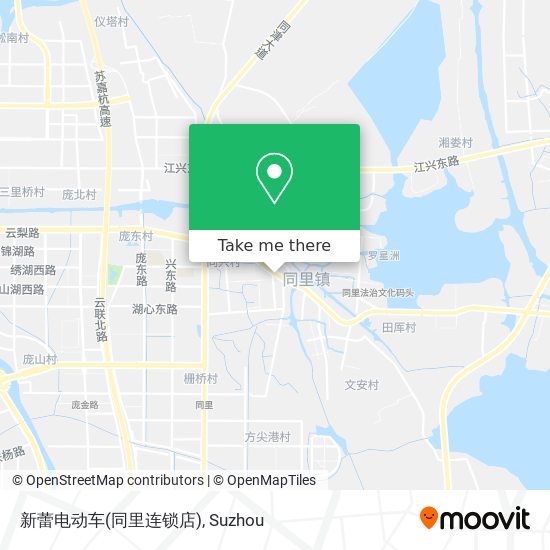 新蕾电动车(同里连锁店) map