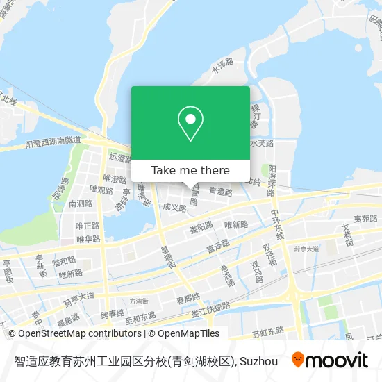智适应教育苏州工业园区分校(青剑湖校区) map