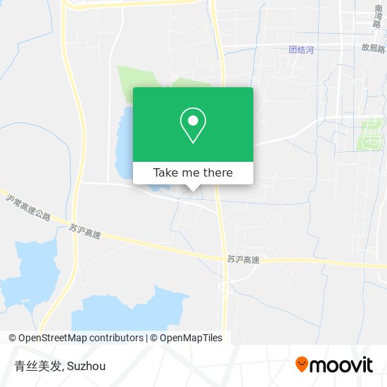 青丝美发 map