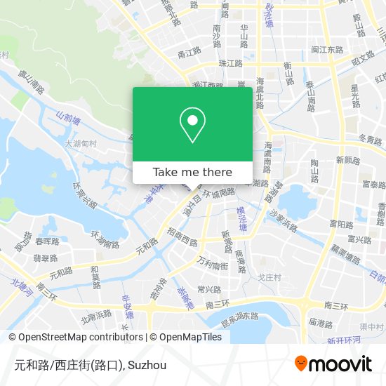 元和路/西庄街(路口) map