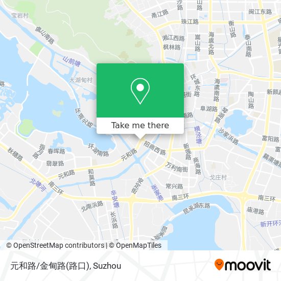 元和路/金甸路(路口) map