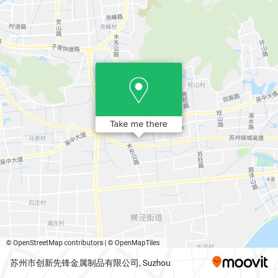 苏州市创新先锋金属制品有限公司 map