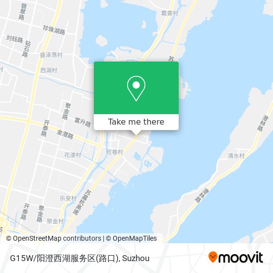 G15W/阳澄西湖服务区(路口) map