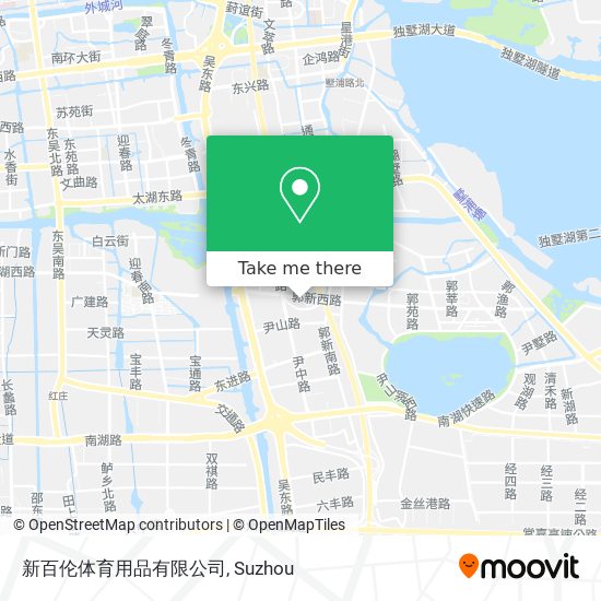 新百伦体育用品有限公司 map