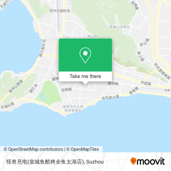 怪兽充电(皇城鱼酷烤全鱼太湖店) map