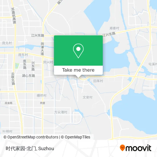 时代家园-北门 map