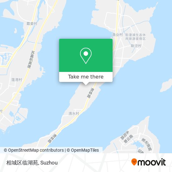 相城区临湖苑 map