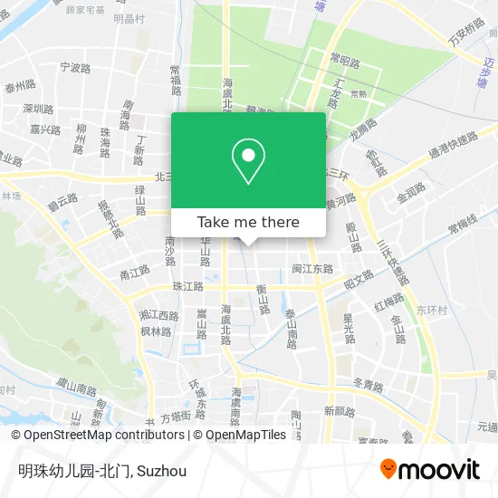 明珠幼儿园-北门 map