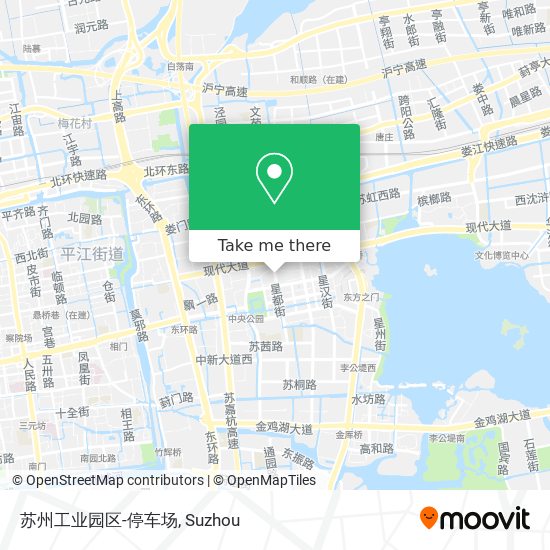 苏州工业园区-停车场 map