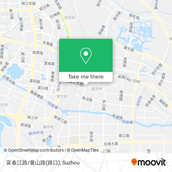 富春江路/黄山路(路口) map