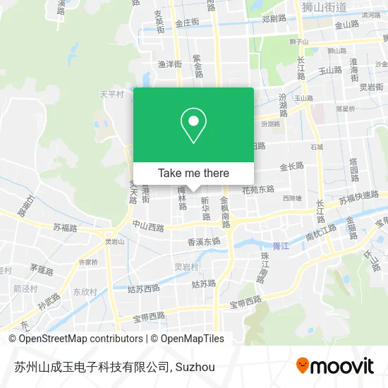 苏州山成玉电子科技有限公司 map