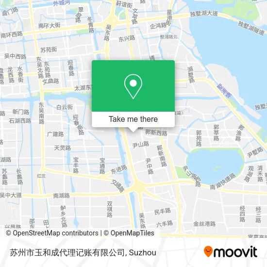苏州市玉和成代理记账有限公司 map