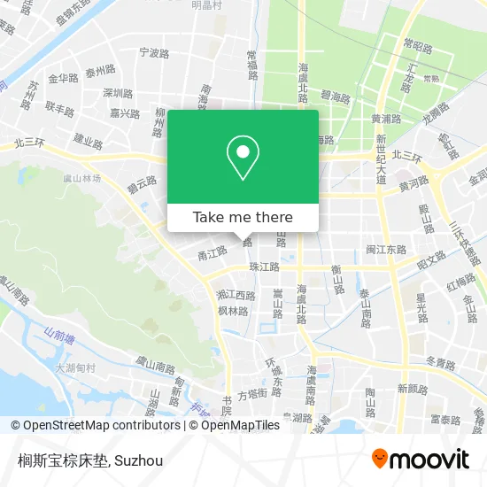 榈斯宝棕床垫 map