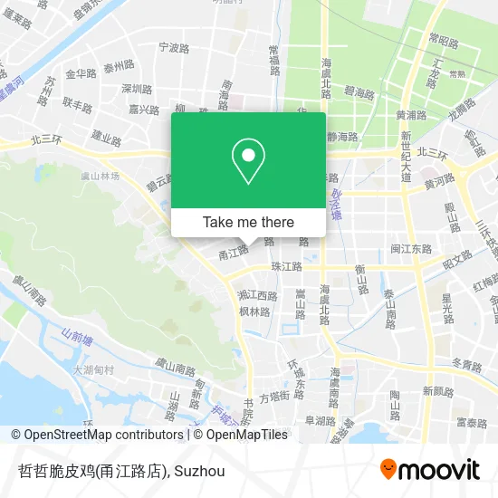 哲哲脆皮鸡(甬江路店) map