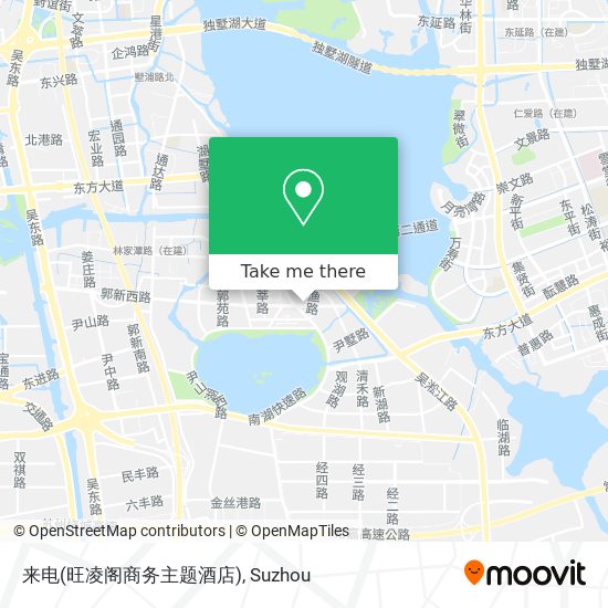 来电(旺凌阁商务主题酒店) map