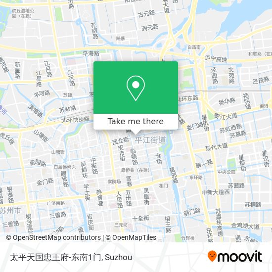 太平天国忠王府-东南1门 map