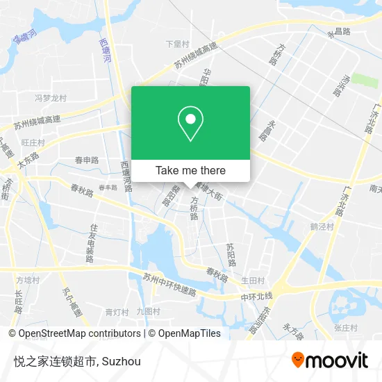 悦之家连锁超市 map