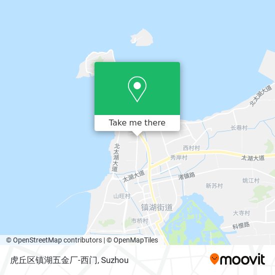 虎丘区镇湖五金厂-西门 map